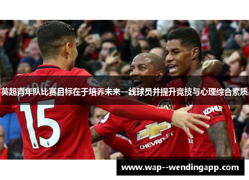 英超青年队比赛目标在于培养未来一线球员并提升竞技与心理综合素质